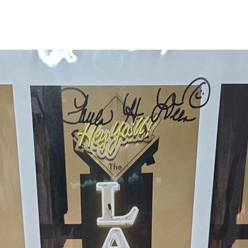 Paula Deen Signed Picture, The‎ Lady & Sons Restaurant Photo, Southern Culinary